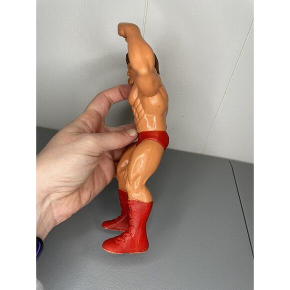 WWF LJN Wrestling Superstars PAUL ORNDORFF "Mr Wonderful" 8" Rubber Figure 1985 - Picture 11 of 13